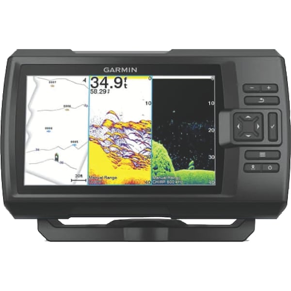 Garmin Garmin 0100255201 Striker Vivid Series 7" Fishfinder, 7cv WW w/ GT20-TM Transducer 010-02552-01 - main